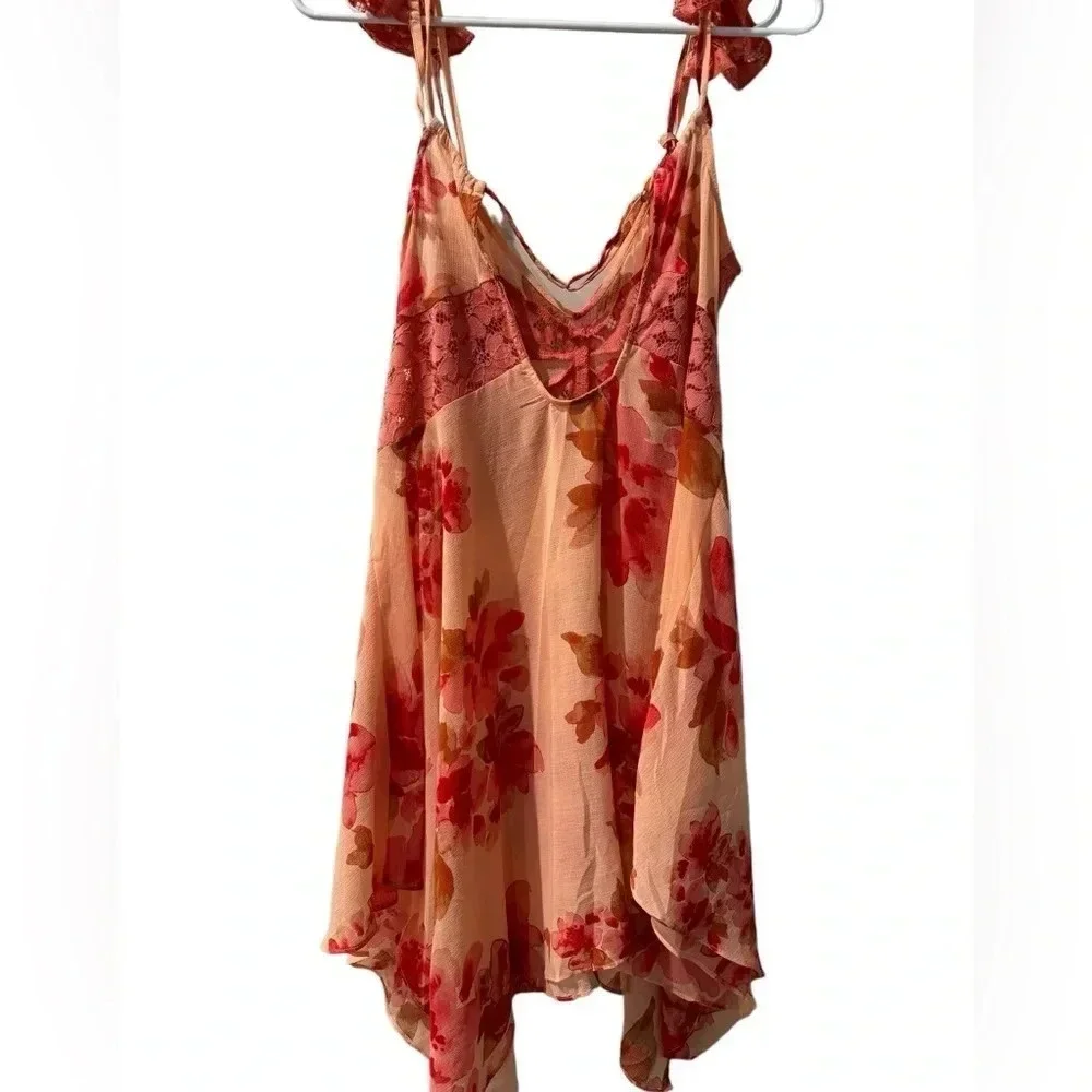 🍀 FREE PEOPLE NWOT MONDAY MORNING TRAPEZE SLIP DRESS